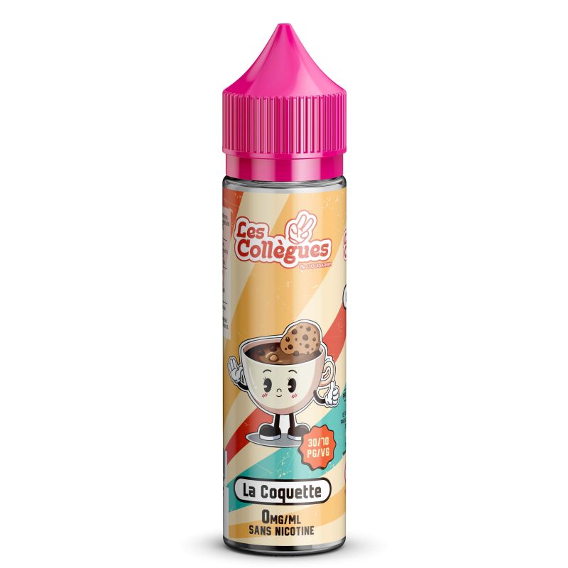 E liquide La Coquette 50ml - LES COLLEGUES MODJO VAPORS - 1
