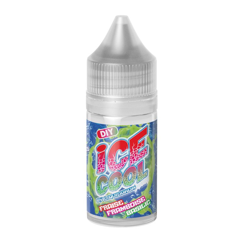 Arôme Concentré Fraise Framboise Basilic 30ml - ICE COOL ICE COOL - 1