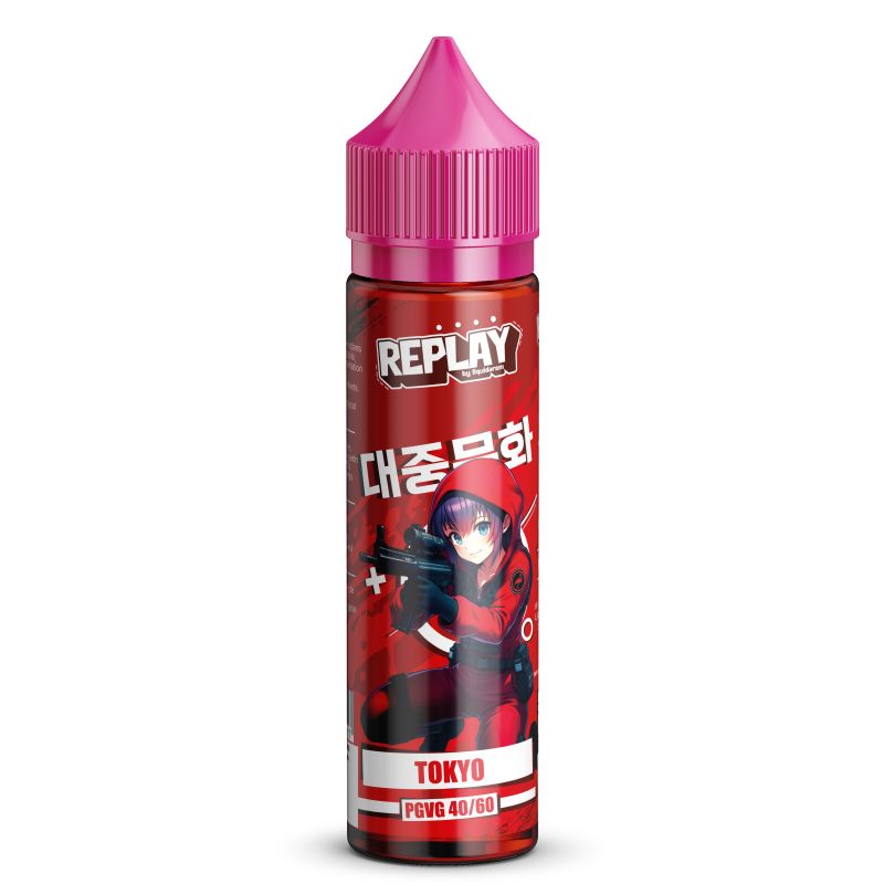 E liquide Replay Tokyo 50ml - LIQUIDAROM MODJO VAPORS - 1