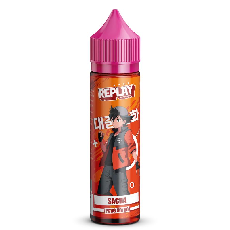 E liquide Replay Sacha 50ml - LIQUIDAROM MODJO VAPORS - 1