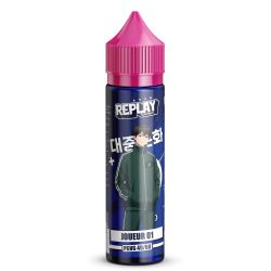 E liquide Replay Joueur 01 -50ml - LIQUIDAROM MODJO VAPORS - 1