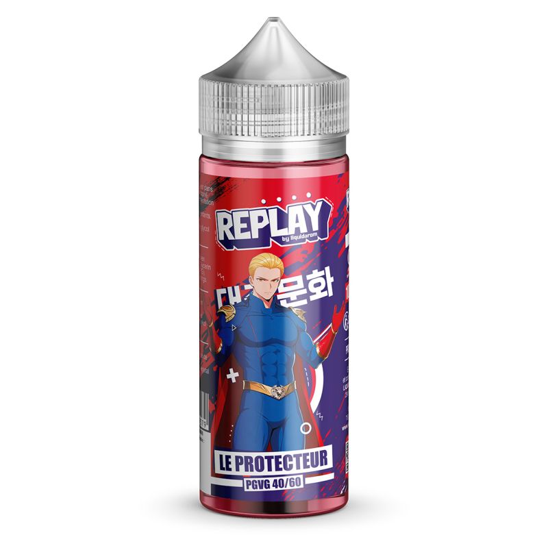 E liquide Replay Le Protecteur 100ml - LIQUIDAROM MODJO VAPORS - 1