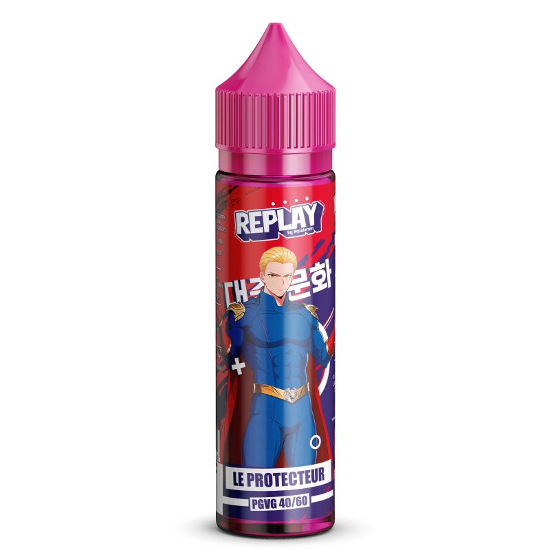 E liquide Replay Le Protecteur 50ml - LIQUIDAROM MODJO VAPORS - 1
